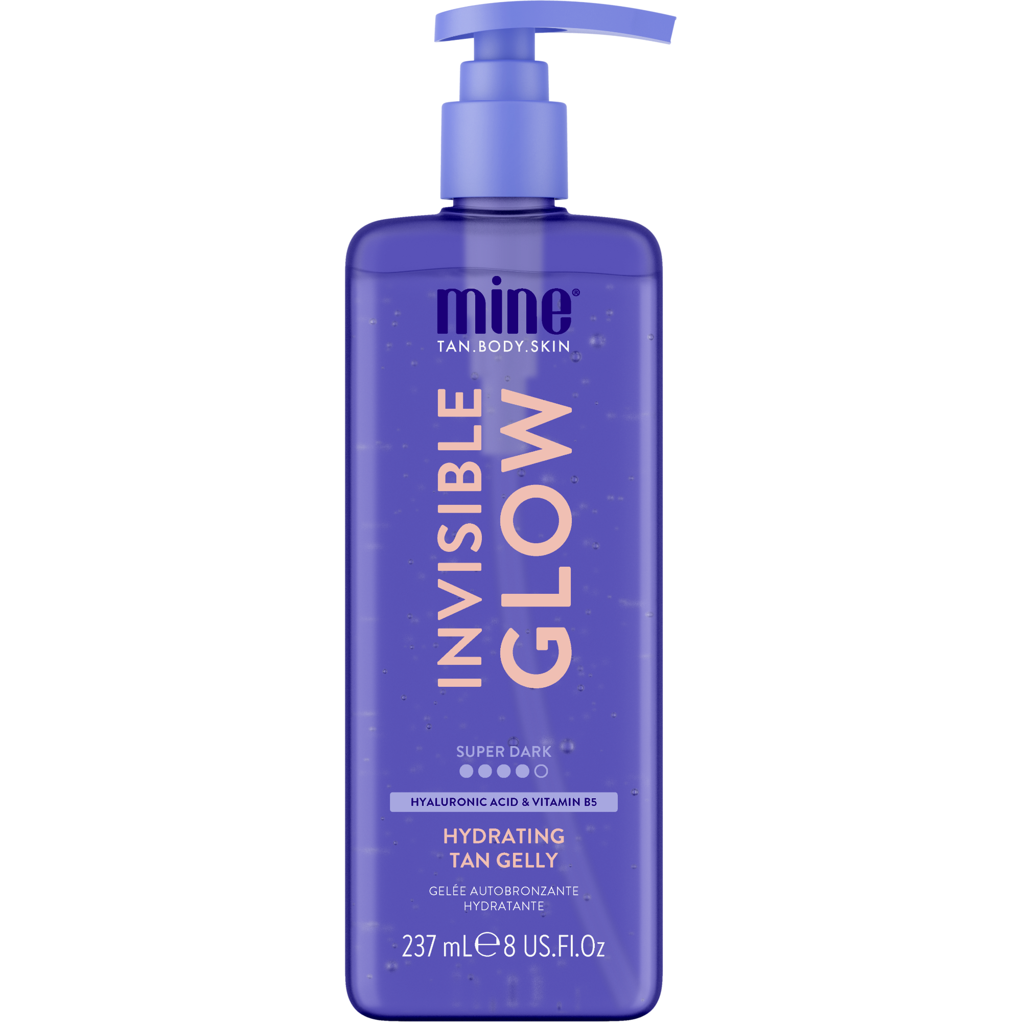 Invisible Glow Super Dark Hydrating Tan Gelly 237ml