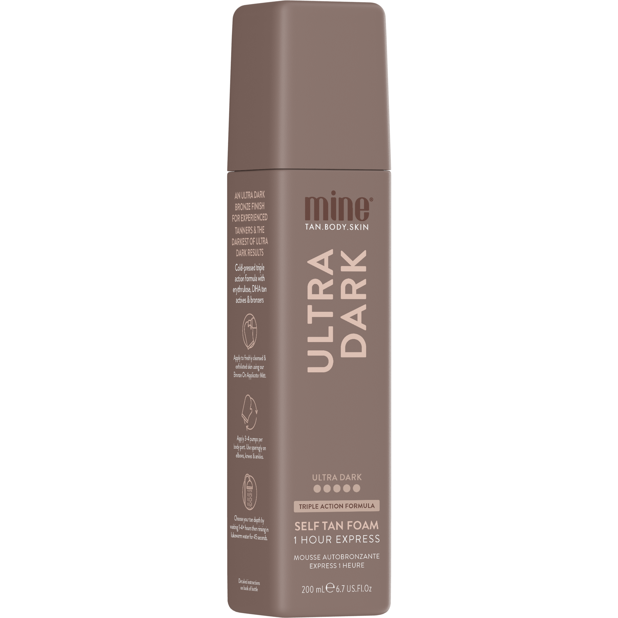 Ultra Dark Self Tan Foam