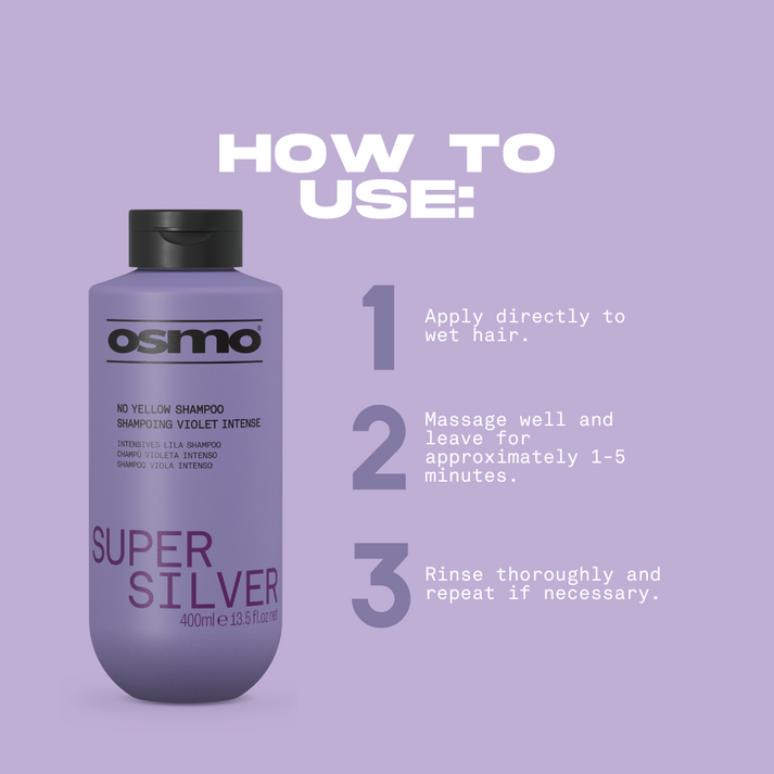 Osmo Super Silver No Yellow Shampoo 1000ml