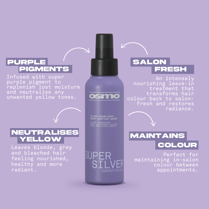 Osmo Super Silver Silver Toning Spray 100ml