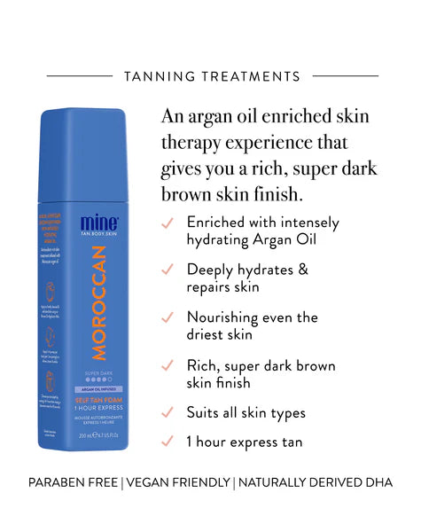 Moroccan Self Tan Foam 200ml