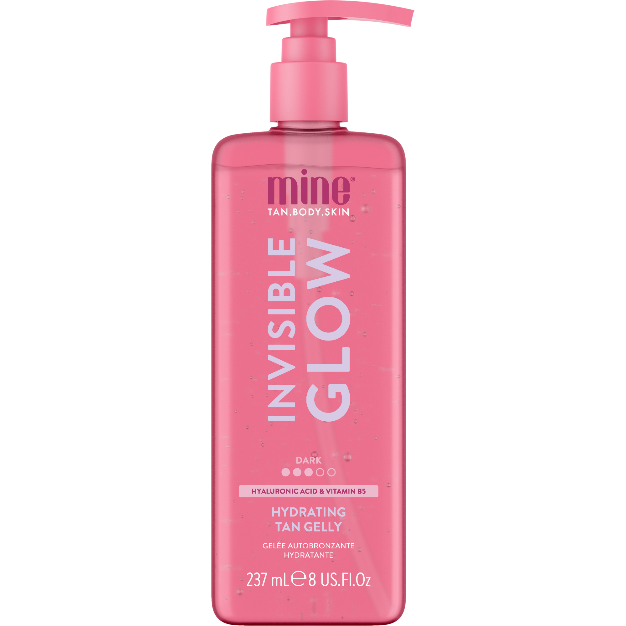 Invisible Glow Dark Hydrating Tan Gelly 237ml