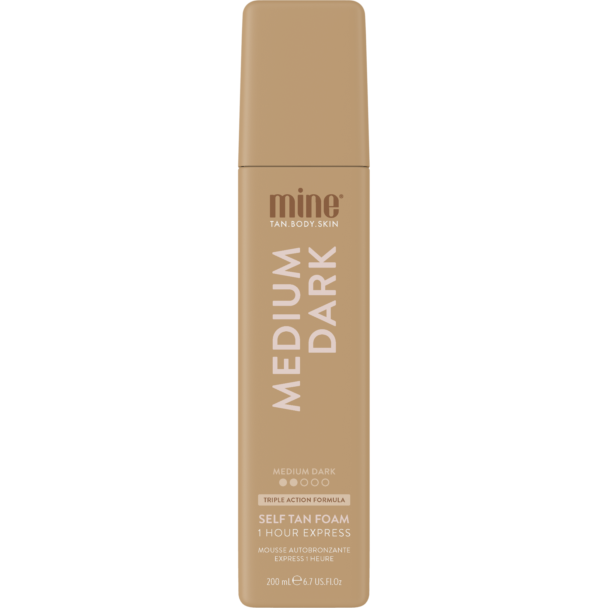 Medium Dark Self Tan Foam 200ml
